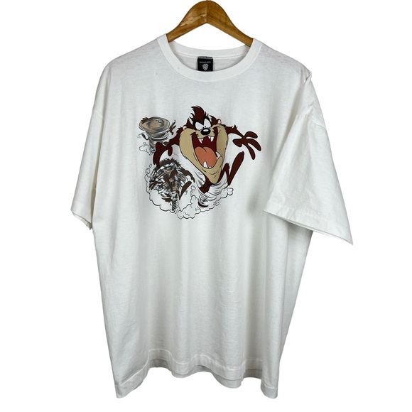 Warner Bros. Other - Vintage Looney Tunes Taz Mania Devil Single Stitch Shirt Size XXL